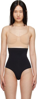 Beige Seamless Sculpting Bra-AA