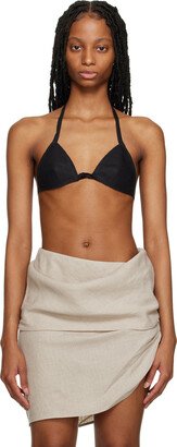 Subtle Le Nguyen Black Seashell Bralette