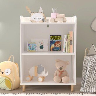 TiramisuBest Modern Kids Bookcase,Children's Book Display,Bookshelf Toy Storage Cabinet Organizer