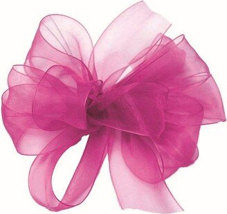 1.5 inch Fuchsia Chiffon Ribbon