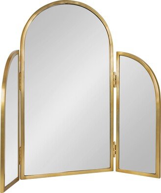 Amoli Tri-Fold Arch Mirror - 28x28