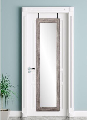 Brandtworks Gray Over the Door Mirror - Grey