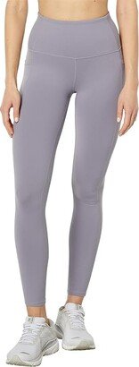 GO WALK High Waisted Leggings (Quicksilver) Women's Casual Pants