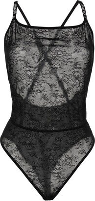 Lingerie Bodysuit Black-AJ