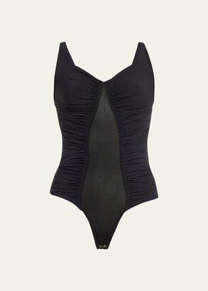 The Larson Ruched Bodysuit