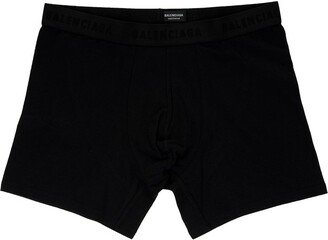 Logo-Jacquard Waistband Boxer Briefs-AB