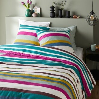 La Redoute Interieurs Mocoa Striped 100% Cotton Bed Set