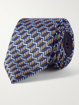 7cm Silk-Jacquard Tie-AC