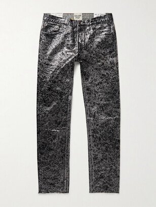 Analog 5001 Slim-Fit Metallic Painted Jeans