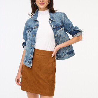 Women's Faux-Suede Mini Skirt