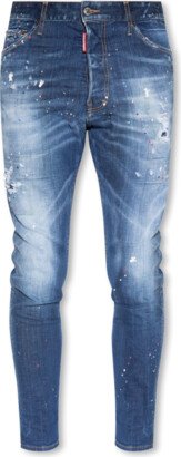 ‘Long Crotch’ Jeans - Blue