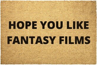 Fantasy Films Doormat Outdoor Rug Door Hope You Like Movies Coir Mat Decor Summer Winter Christmas House Gift