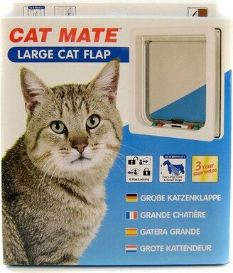 Cat Mate 4-Way Locking Self Lining Door-Large Cat Small Dog