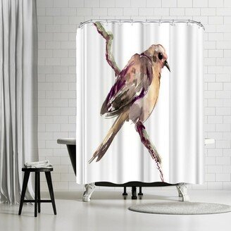 71 x 74 Shower Curtain, Mouring Dove by Suren Nersisyan