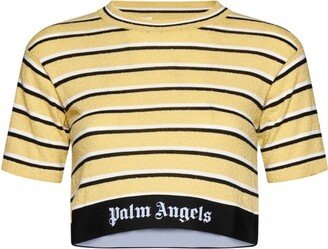 Striped Cropped T-Shirt