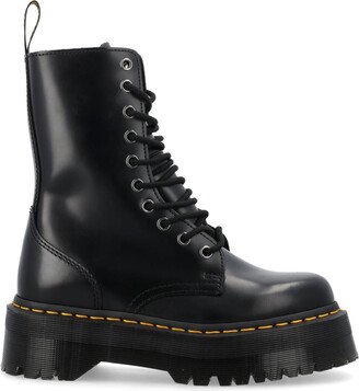 Jadon Hi leather platform boots