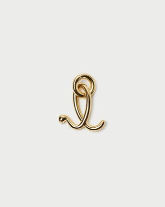 Small Gold Letter L Charm