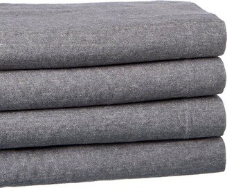 Chambray Flannel Sheet Set