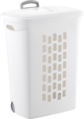 Sterilite Hamper with Wheels White