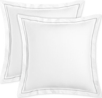 Italian Percale 2-Pc. Sham Set, European, Created for Macy's