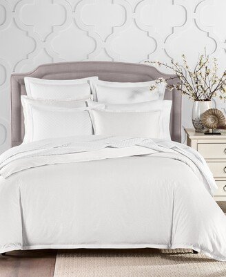 Sleep Luxe Enlarged Pebble 800 Thread Count Cotton Sham, European, Created for Macy's