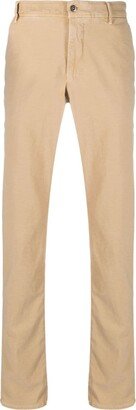 Straight-Leg Cotton Trousers-DY