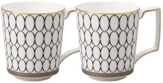 Renaissance Gold Mugs, Set Of 2