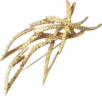 Yellow gold pin & brooche-AG