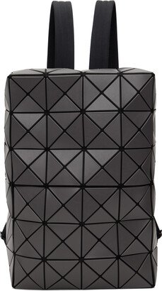 Gray Cuboid Backpack-AA