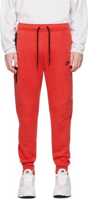 Red Drawstring Sweatpants