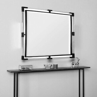 Kavana Décor Stanley Acrylic Wall Mirror - Silver|Silver