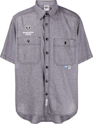 Logo-Embroidered Short-Sleeve Shirt