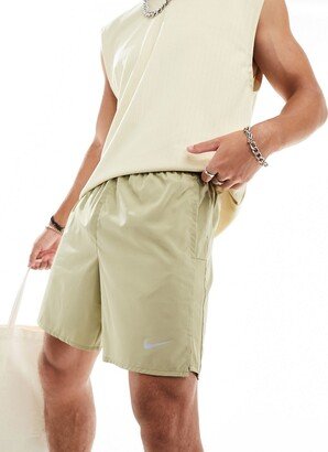 Nike Running Dri-FIT Challenger 7UL shorts in khaki