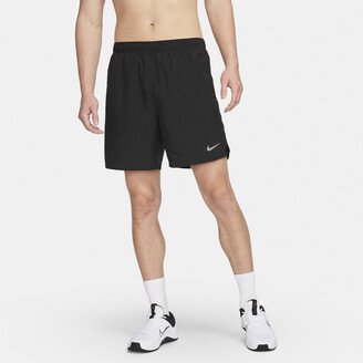 Men's Challenger Dri-FIT 7 Brief-Lined Running Shorts in Black