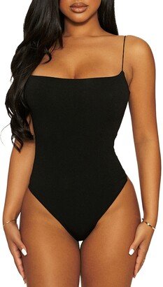 Fine Lines Square Neck Bodysuit