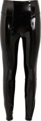 Faux Patent Leather Leggings