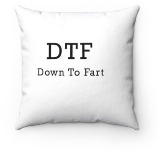 Down To Fart Pillow - Throw Custom Cover Gift Idea Room Decor