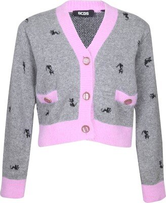 Kittho V-Neck Knitted Cardigan