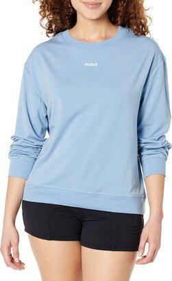 Women's Jersey Center Logo Lounge Sweatshirt