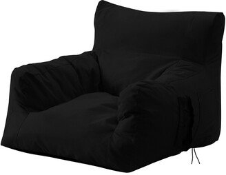 Loungie Comfy Nylon Bean Bag Floor Arm Chair-AC