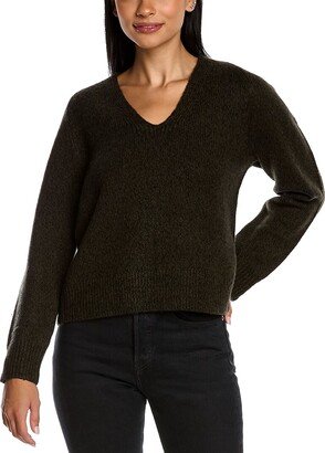 Marled Wool & Cashmere-Blend Sweater