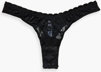 Never Say Never Roxie stretch-lace low-rise thong