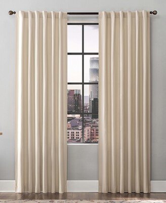 Scott Living Renato 50 x 96 Linen Blend Curtain Panel