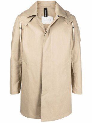 Cambridge short hooded coat