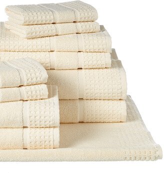 Apollo Towels Set Of 11 Turkish Waffle Terry Towels-AA