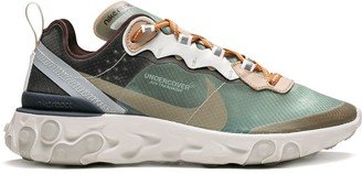 x Undercover React Element 87 Green Mist sneakers