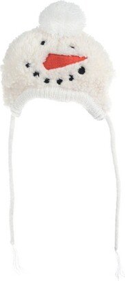 The Worthy Dog Snowman Knit Hat - White - L