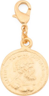 TJMAXX 24K Gold Electroplated Coin Charm For Women