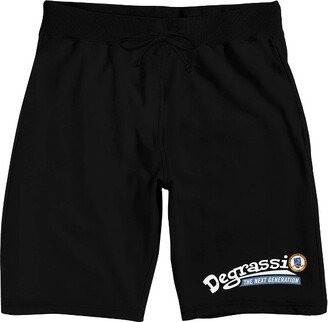 Degrassi The Next Generation Logo Men’s Black Sleep Pajama Shorts-Medium