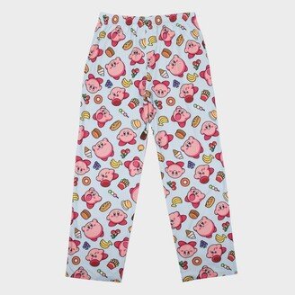 en's Kirby Knit Fictitious Character Printed Pajama Pants